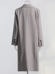 Double-Breasted Longline Coat