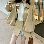 Pocket Jacket or Skirt