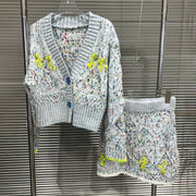 Floral Cardigan or Skirt
