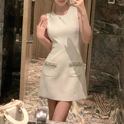 Embellished Jacket and Mini Dress Set