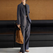 Collarless Blazer or Pants