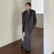 Pinstriped Blazer or Skirt