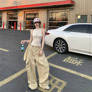Zip-Front Top and Pants Set