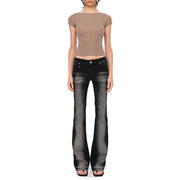 Faded Bootcut Jeans