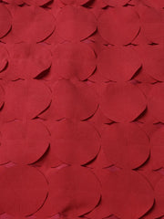 Disc-Trim Cutout Skirt