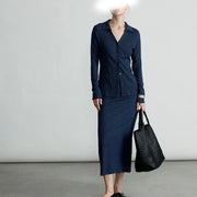 Fitted Shirt or Midi Skirt