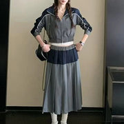 Colorblock Top or Pleated Skirt