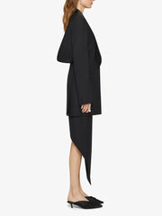 Shawl-Collar Longline Blazer