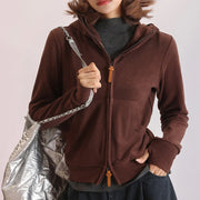 Hooded Zip-Up Sweatshirt