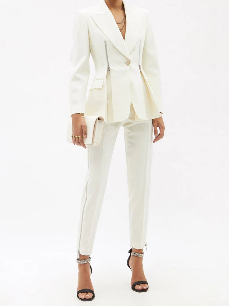 Tailored Cropped Pants