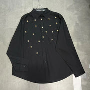 Embellished Relaxed Button Shirt