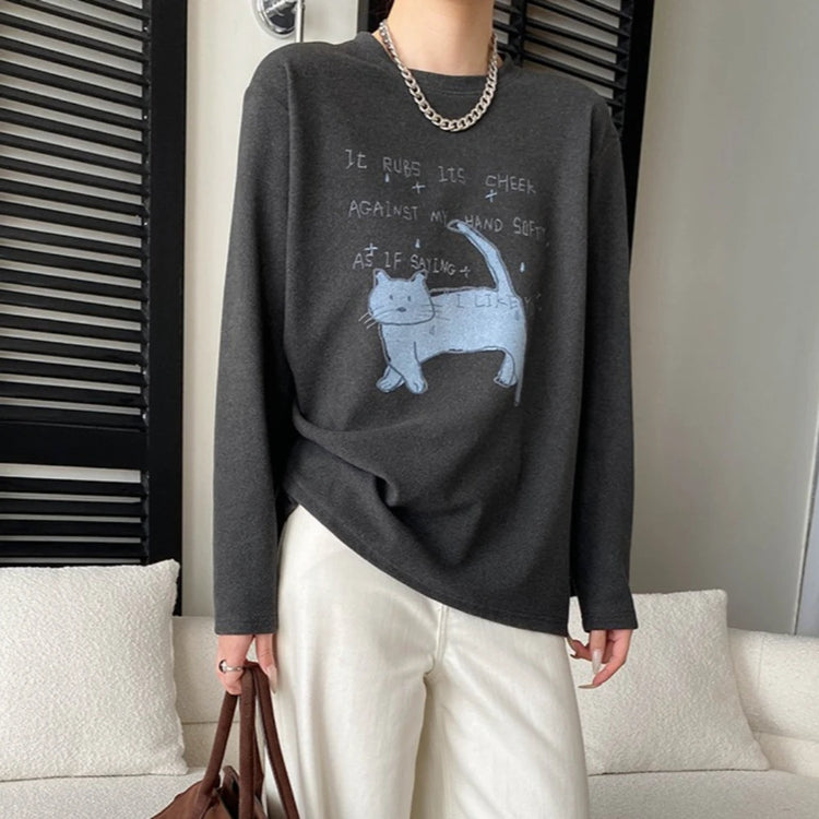 Graphic Long-Sleeve Relaxed Tee