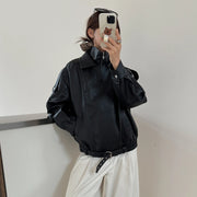 Collared Bomber Jacket