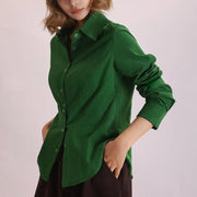 Fitted Long-Sleeve Button Shirt
