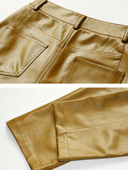 Cropped Wide-Leg Pants