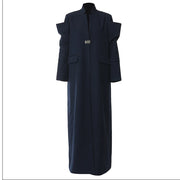 Cutout-Shoulder Longline Jacket