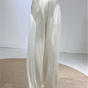 Full-Length Wide-Leg Pants