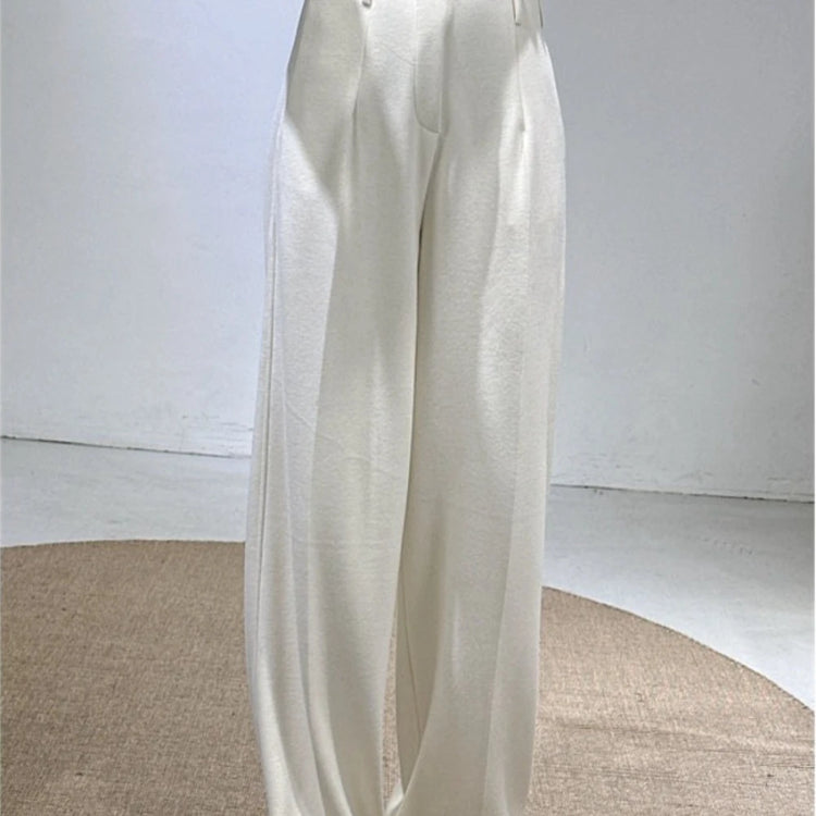 Full-Length Wide-Leg Pants