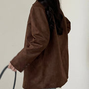 Notched-Lapel Relaxed Blazer