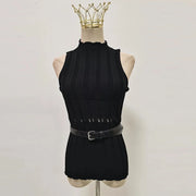 Fitted Vest or Wide-Leg Pants