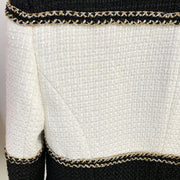 Colorblock Double-Breasted Jacket