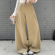Pleated Wide-Leg Pants