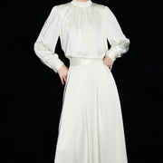Gathered Blouse or Long Skirt