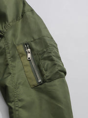 Colorblock Layered Long Coat