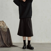 Tie-Sleeve Crewneck Sweater