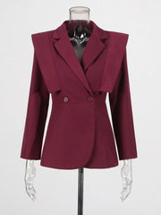 Fitted Blazer and Pants Set