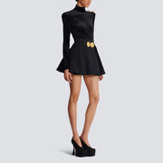 Flared Mini Skirt