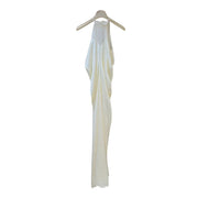 Draped Halter Long Dress