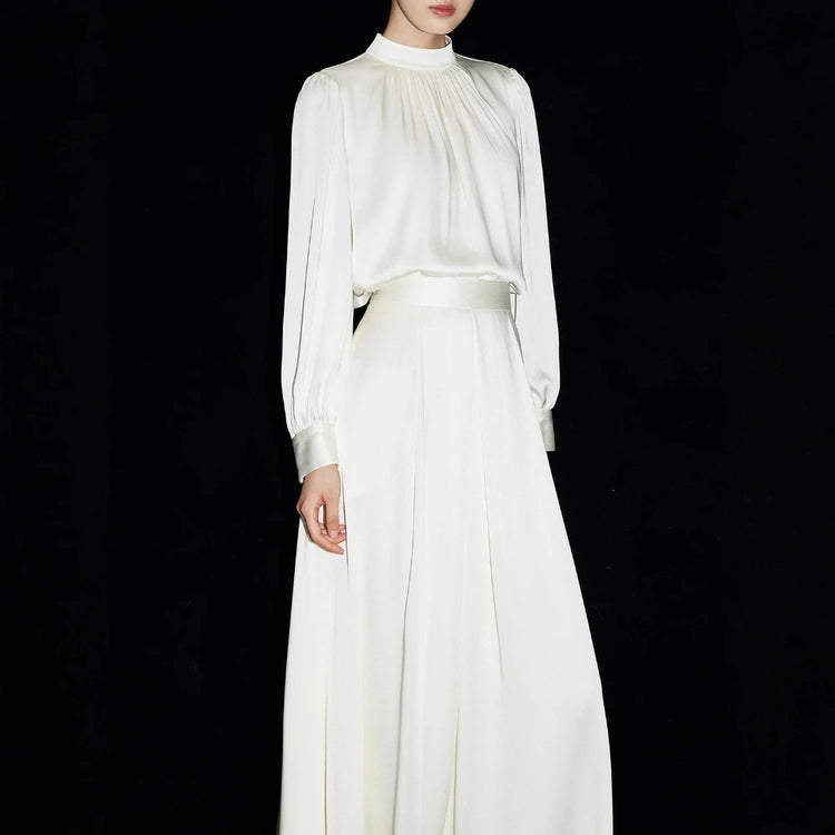Gathered Blouse or Long Skirt