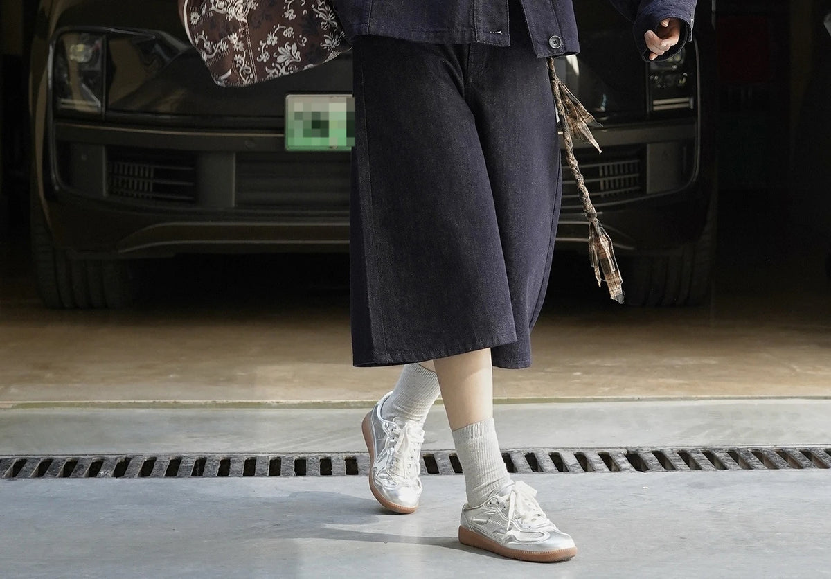 Button-Front Jacket or Wide-Leg Shorts