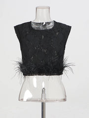 Lace Top and Pants Set