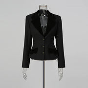 Button-Detail Blazer or Pants