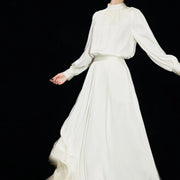Gathered Blouse or Long Skirt