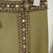Embellished Halter Top and Skirt Set