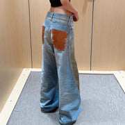 Relaxed Straight-Leg Jeans