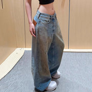 Relaxed Straight-Leg Jeans