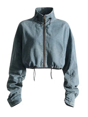 Cropped Jacket, Wide-Leg Jeans or Set