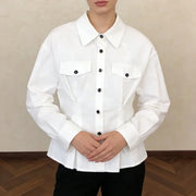 Flap-Pocket Button-Up Shirt