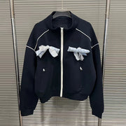 Bow-Detail Jacket or Skirt
