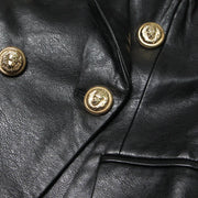 Double-Breasted Fitted Jacket