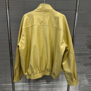 Stand-Collar Zip-Up Jacket