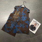Patterned Vest or Sheer Top