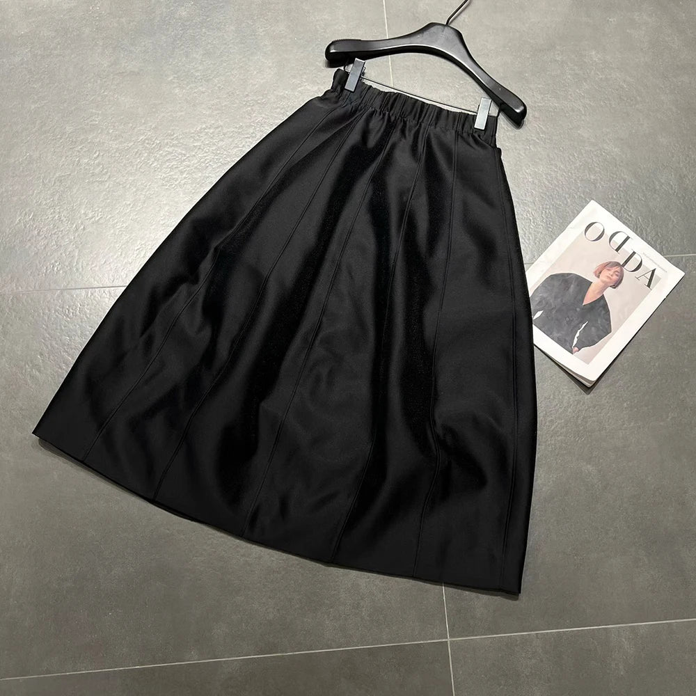 Floral-Motif Vest or Skirt