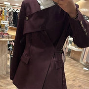 Asymmetric Wrap Jacket