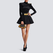 Flared Mini Skirt