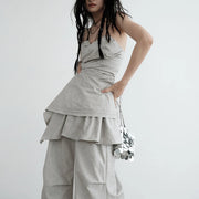 Asymmetric Draped Camisole